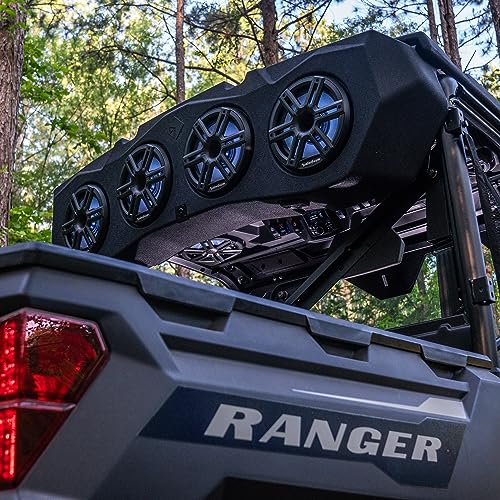 Rockford Fosgate RNGR18-CAPM2 Add-On Rear Audio Cap for Existing All-in-One Ranger Roof Audio Systems and Select 2018+ Polaris Ranger Models Rockford Fosgate RNGR18-CAPM2 Add-On Rear Audio Cap for Existing All-in-One Ranger Roof Audio Systems and Select 2018+ Polaris Ranger Models